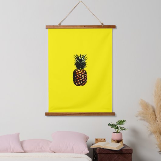 ananas hangend wandkleed (Slaapkamer)