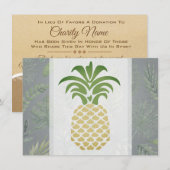 Ananas Hartelijk Dank Kaarten (Voorkant / Achterkant)