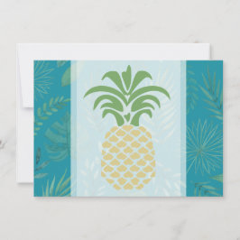 Ananas Hartjes Bedankkaartjes Bedankkaart