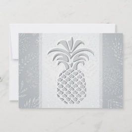 Ananas Hartjes Bedankkaartjes Bedankkaart