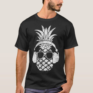  Ananas Hawaiian Aloha Beach Fruit Cockt T-shirt