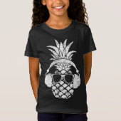  Ananas Hawaiian Aloha Beach Fruit Cockt T-shirt (Voorkant)