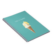 Ananas Ijsje Notitieboek (Rechterzijde)