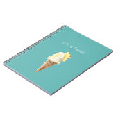 Ananas Ijsje Notitieboek (Linkerzijde)