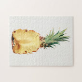 Ananas in halve Waterverf Legpuzzel (Horizontaal)
