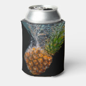 Ananas in water blikjeskoeler (Blikje Achterkant)