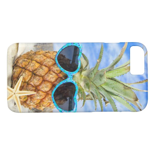 ananas in zonnebrillen Case-Mate iPhone case (Achterkant (Horizontaal))
