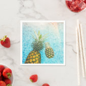 Ananas in Zwembad Servetten (Insitu)