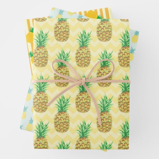 ananas inpakpapier vel (In situ)