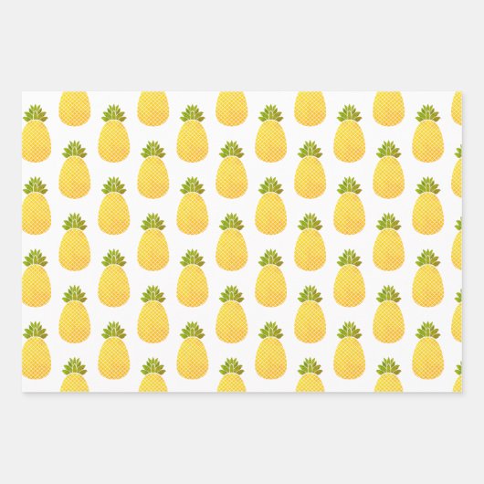ananas inpakpapier vel (Voorkant)