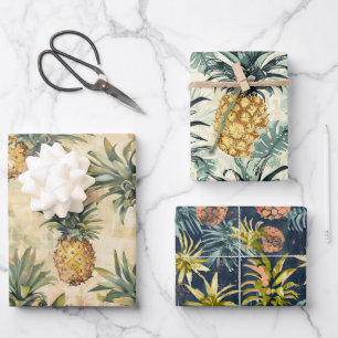 ananas inpakpapier vel