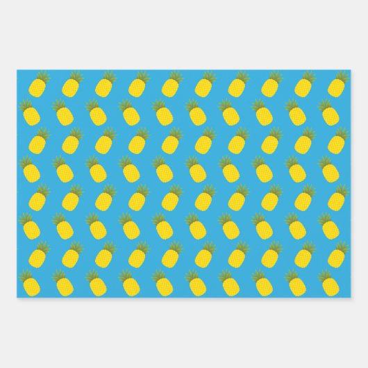 ananas inpakpapier vel (Voorkant 3)