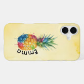 Ananas iPhone Hoesje (Achterkant horizontaal)