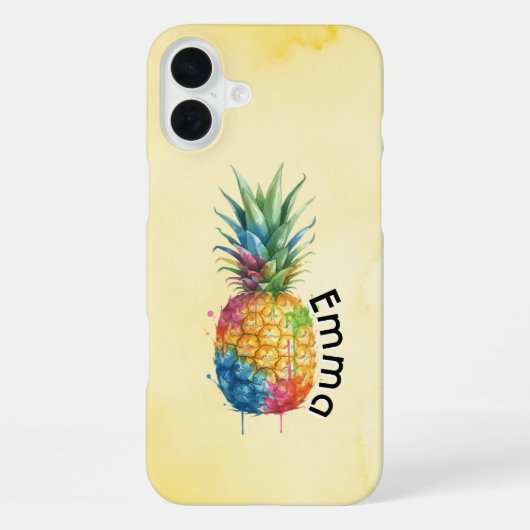 Ananas iPhone Hoesje (Achterkant)