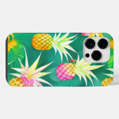 Ananas  iPhone hoesje (Achterkant horizontaal)