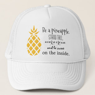 Ananas is een Pet van ananas Gezegde Trucker