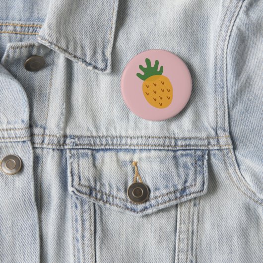 ananas IVF | Bewustmaking van acute roze onvruchtb Ronde Button 5,7 Cm (In situ)
