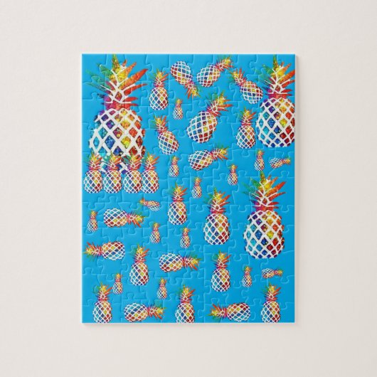 ananas Jigzaag Puzzle Daisy Legpuzzel (Verticaal)