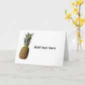 ananas kaart (Gele Bloem)