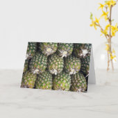ananas kaart (Gele Bloem)