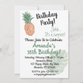 ananas kaart (Voorkant)