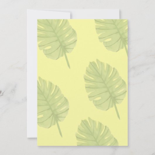 Ananas Kaart (Achterkant)