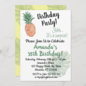 ananas kaart (Voorkant / Achterkant)