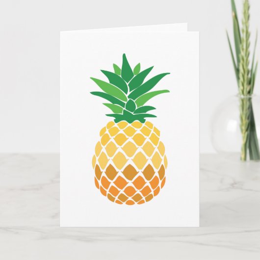 Ananas Kaart (Voorkant)