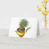 ananas kaart (Gele Bloem)
