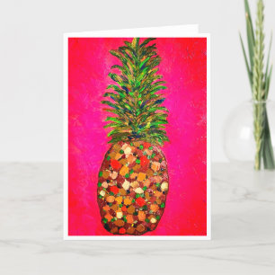 Ananas (Kaart)  Bedankkaart