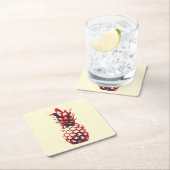 ananas kartonnen onderzetters (Insitu)