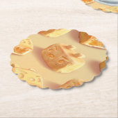 ananas kartonnen onderzetters (Gekanteld)