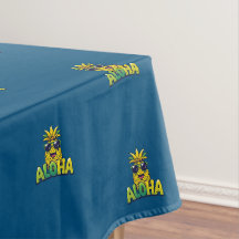 Ananas Katoen Tafelkleed van Aloha Collectie