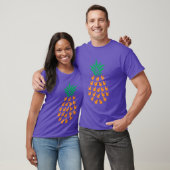 Ananas Katten grappig T-shirt (Unisex)