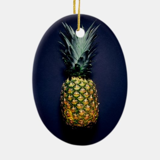 ananas keramisch ornament (Achterkant)