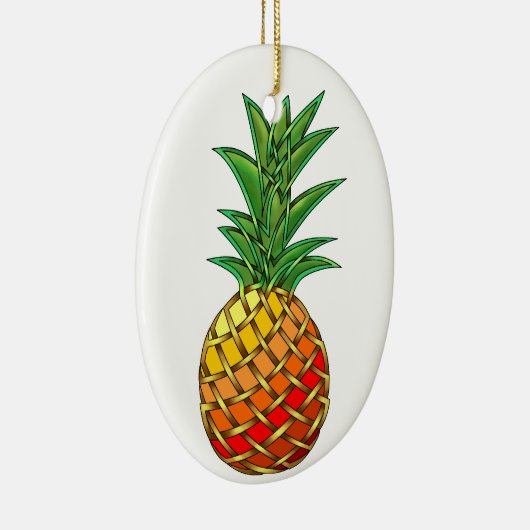 ananas keramisch ornament (Rechts)