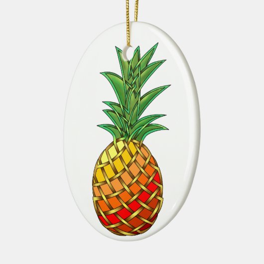 ananas keramisch ornament (Links)