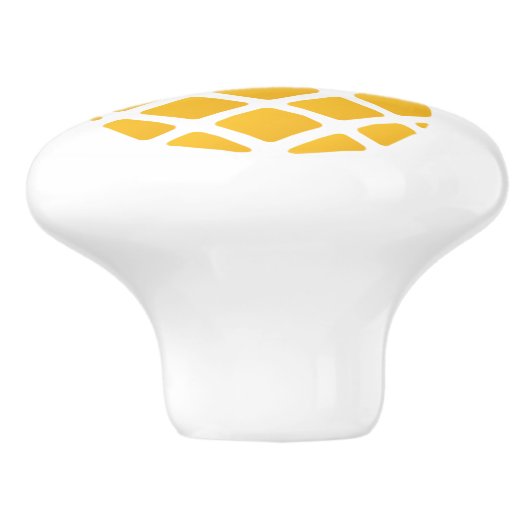 ananas keramische knop (Zijkant)