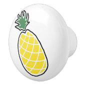 ananas keramische knop (Rechts)