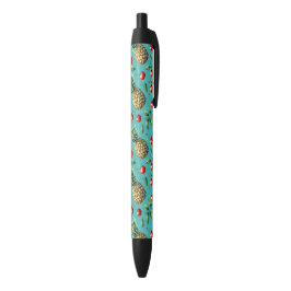 Ananas Kers Bliss Zwarte Inkt Pen