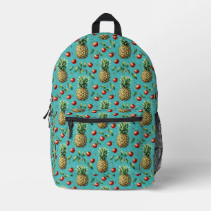 Ananas Kersen Bliss Bedrukte Rugzak