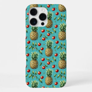 Ananas Kersen Bliss iPhone 16 Pro Max Hoesje