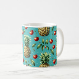 Ananas Kersen Bliss Koffiemok
