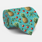 Ananas Kersen Bliss Stropdas (Opgerold)