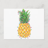 ananas kerstboom feestdagenkaart (Voorkant)