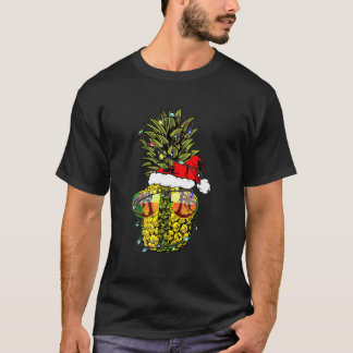 Ananas Kerstboom of Kerstmis in Juli Pine T-shirt