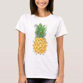 ananas kerstboom t-shirt