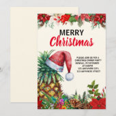 Ananas Kerstfeest, Tropical Christmas Part (Voorkant / Achterkant)