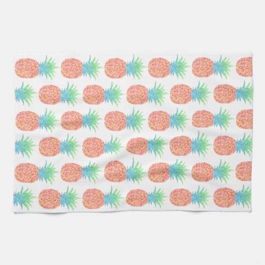 ananas keukenhanddoeken (Horizontaal)