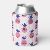 Ananas kind ontwerp,  patroon. blikjeskoeler (Blikje Voorkant)